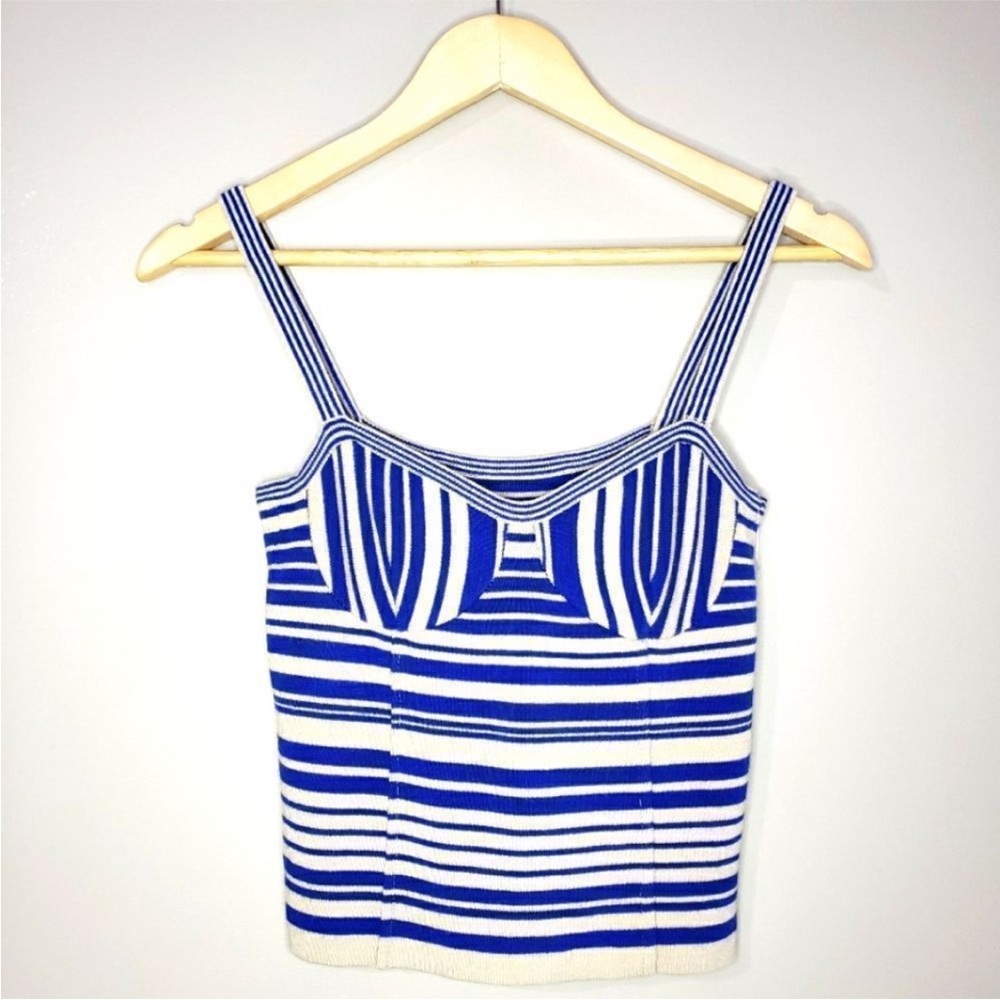 DONATED ❌Remain Birger Christensen Small Knit Blue Beige Striped size S